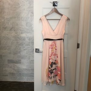 Pretty floral formal dress